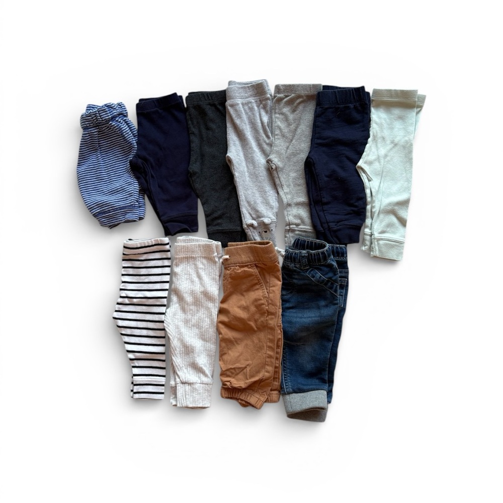 Assorted Baby Pants Bundle 3-6 Months